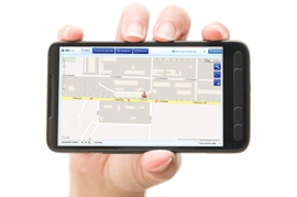 On-line monitoring - GPS Life in mobile phone